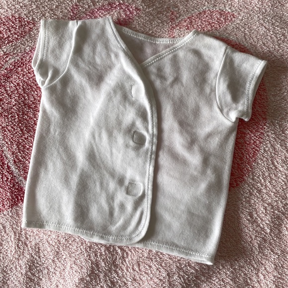 Essential newborn kimono-style shirts - Picture 5 of 8